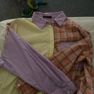 Very oversized flannel.